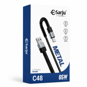 65W Metal Anti-Bending Data Cable