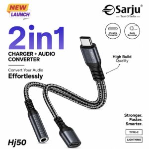 2-in-1 Charger + Audio Converter